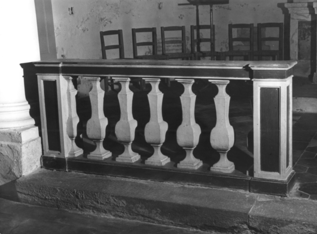 balaustrata - bottega lucchese (prima metà sec. XIX)