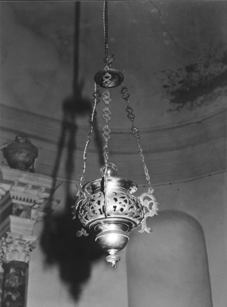 lampada pensile - bottega lucchese (sec. XVIII)