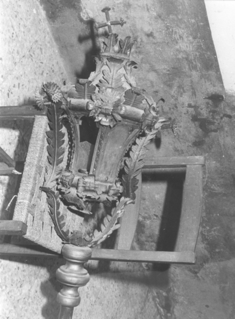 lanterna processionale, serie - bottega lucchese (fine sec. XVIII)