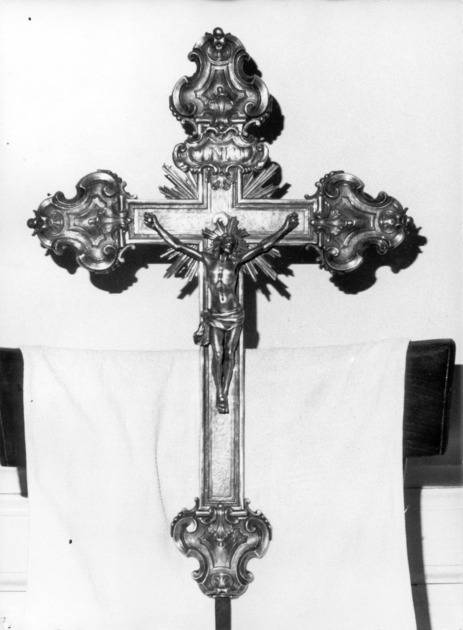 croce processionale di Vambrè Michelangelo, Vambrè Giovanni (sec. XVIII)
