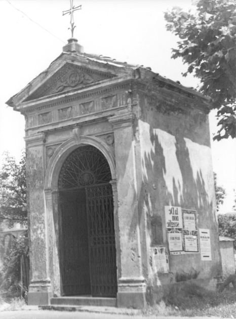 frontone - ambito lucchese (sec. XVIII)