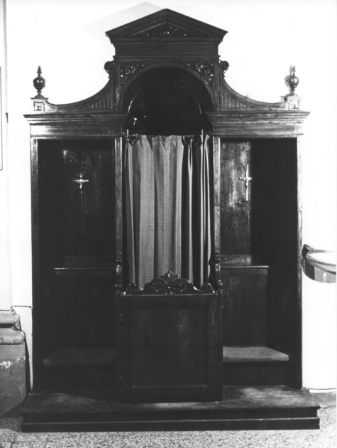 confessionale - bottega toscana (sec. XIX)