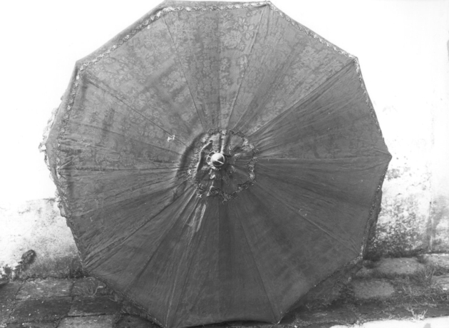 ombrellino processionale - manifattura lucchese (fine sec. XVIII)