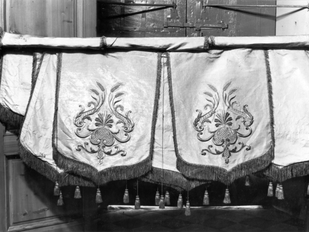 baldacchino - manifattura lucchese (sec. XIX)