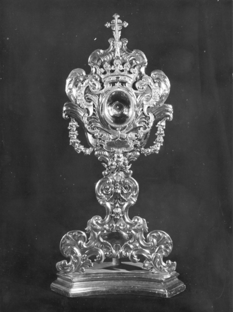 reliquiario - a ostensorio di Barsanti Antonio Maria (sec. XVIII)