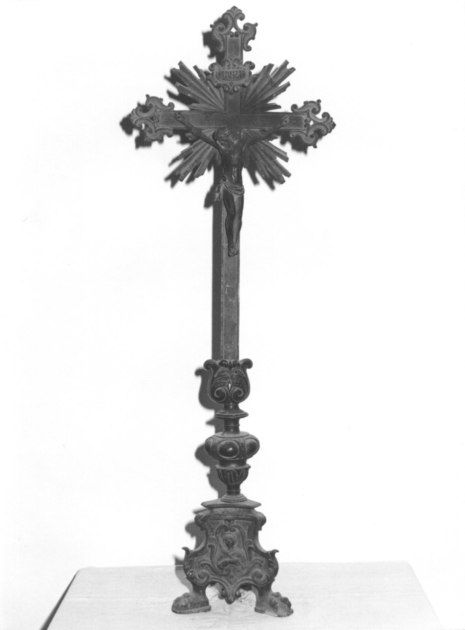 croce d'altare - bottega lucchese (sec. XVIII)
