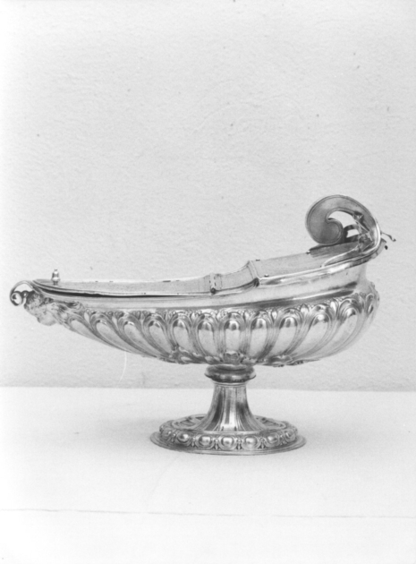 navicella portaincenso - a galeone di Batoni Paolino (attribuito) (sec. XVIII)