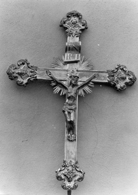 croce processionale - bottega toscana (inizio sec. XX)