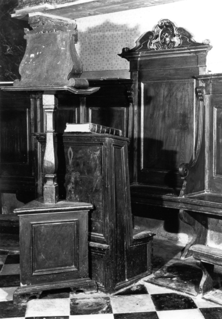 stalli del coro - bottega lucchese (sec. XVII)