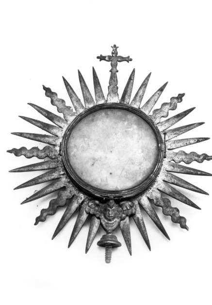 mostra d'ostensorio - bottega lucchese (sec. XVII)