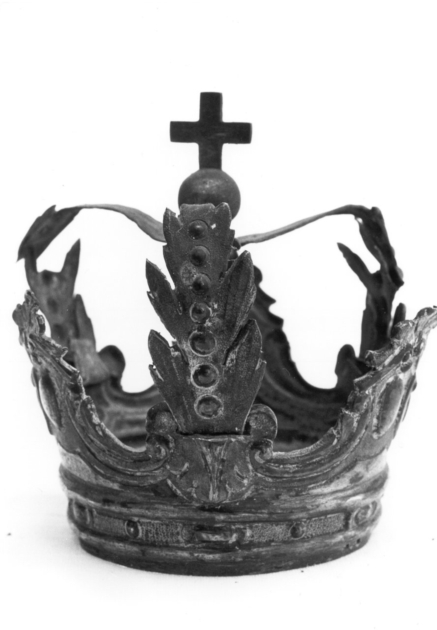corona da statua, serie - bottega lucchese (sec. XVIII)