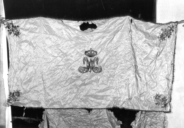 velo omerale - manifattura lucchese (metà sec. XIX)