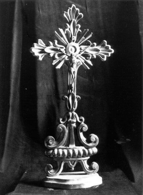 croce - bottega toscana (sec. XIX)