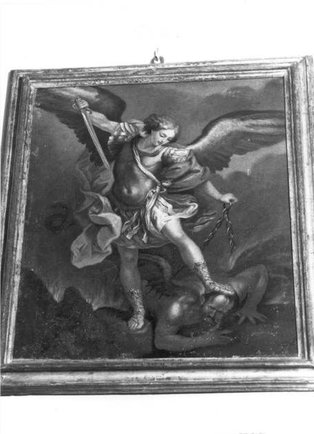 SAN MICHELE ARCANGELO (dipinto) - ambito lucchese (sec. XVII)