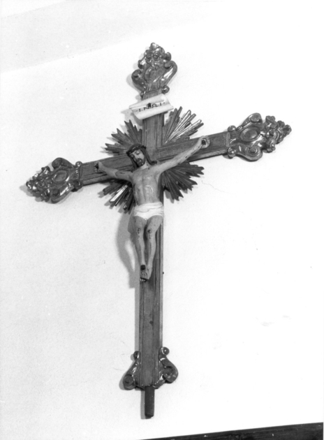 crocifisso - bottega lucchese (metà sec. XIX)