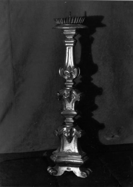 candeliere, serie - bottega toscana (sec. XVIII)