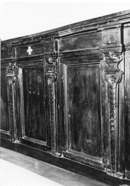 stallo, serie - bottega lucchese (sec. XVII)