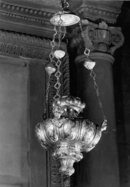 lampada pensile - bottega toscana (sec. XIX)