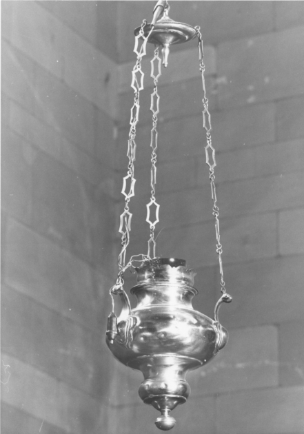 lampada pensile - bottega toscana (sec. XX)