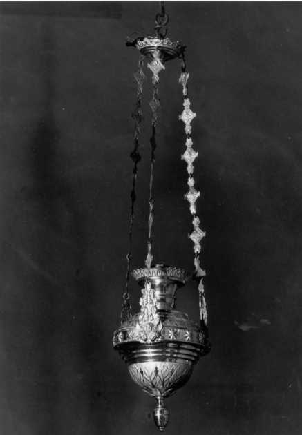 lampada pensile - bottega toscana (sec. XX)