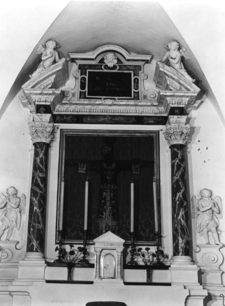 altare maggiore - bottega lucchese (sec. XVII)