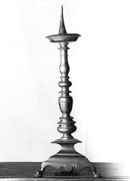 candeliere, serie - bottega toscana (sec. XVII)