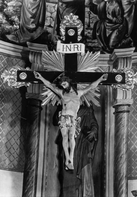 crocifisso - bottega lucchese (sec. XIX)