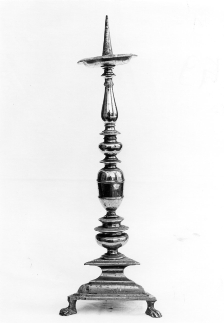 candeliere, serie - bottega toscana (sec. XVII)