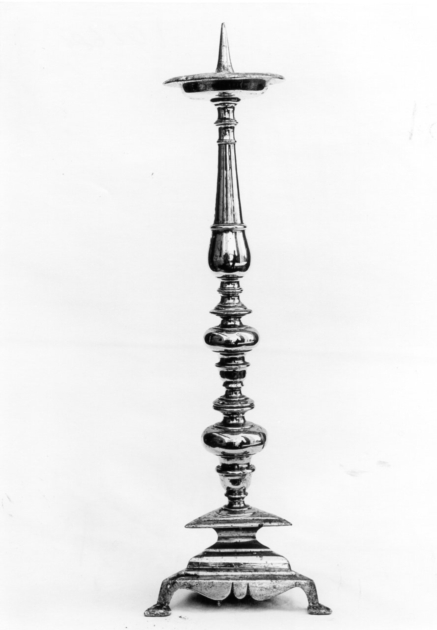 candeliere, serie - bottega toscana (sec. XVIII)