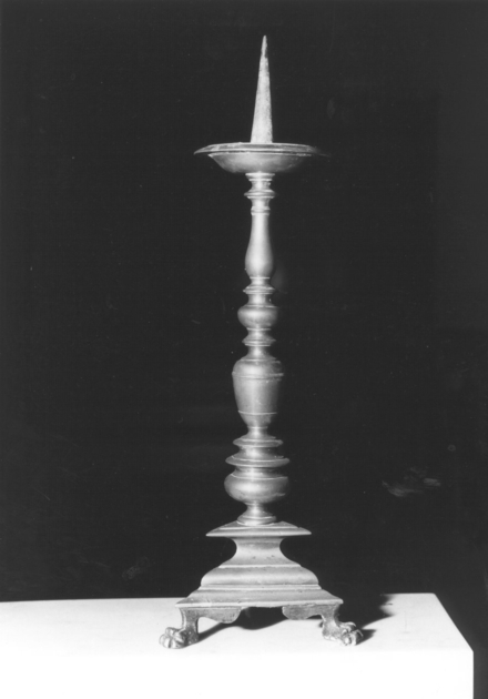 candeliere, serie - bottega toscana (sec. XVII)