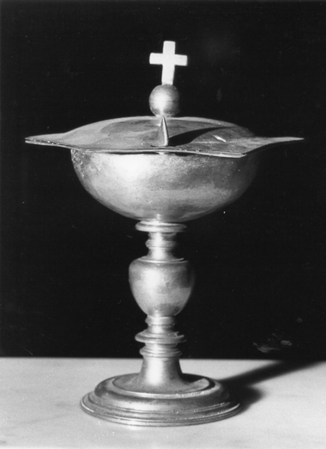 pisside - bottega lucchese (fine/inizio secc. XVII/ XVIII)