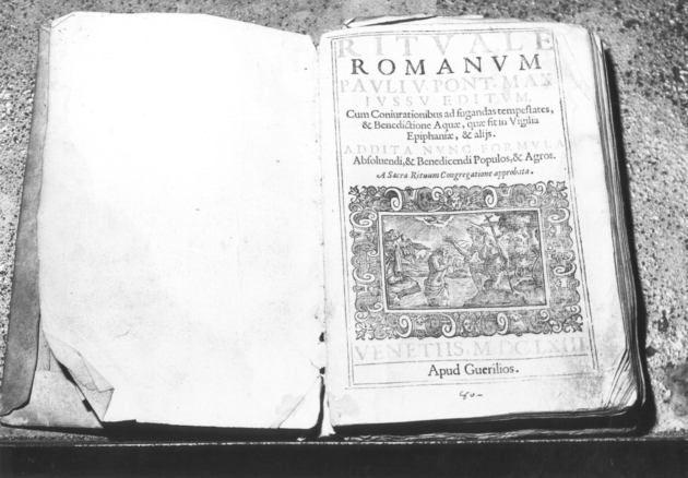 coperta di libro liturgico - bottega veneziana (sec. XVII)