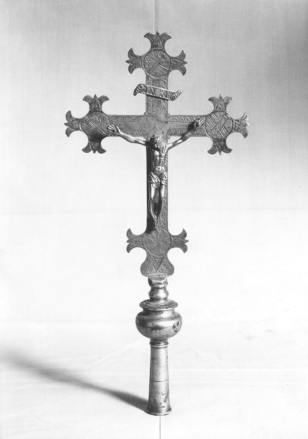croce processionale - bottega lucchese (sec. XVII)