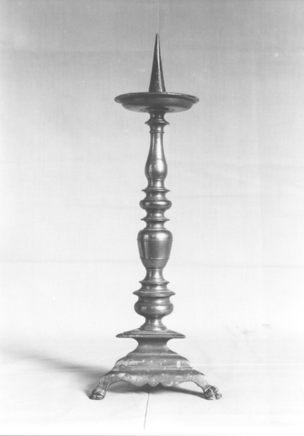 candeliere - bottega lucchese (sec. XVII)