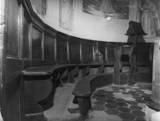 stalli del coro - bottega lucchese (sec. XIX)