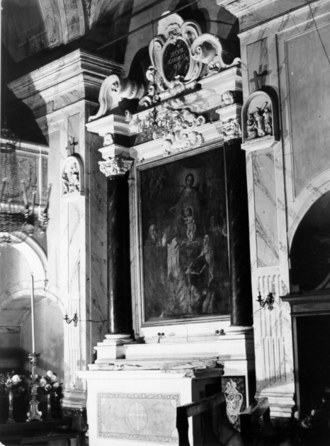 altare - bottega lucchese (secondo quarto sec. XVIII)