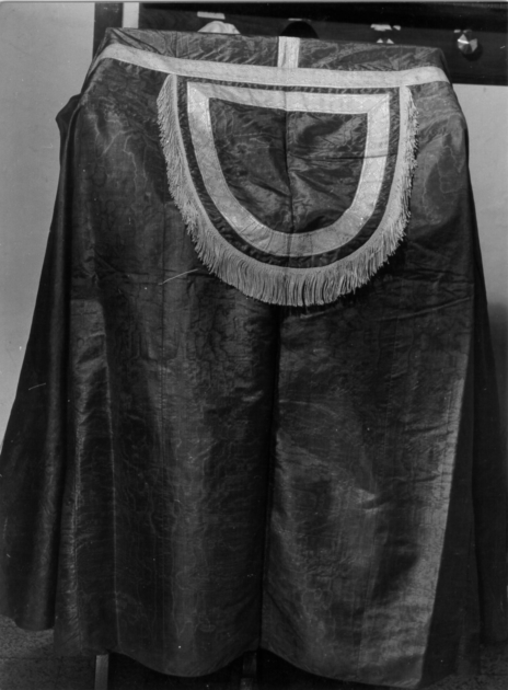 piviale - manifattura toscana (fine/inizio secc. XVIII/ XIX)