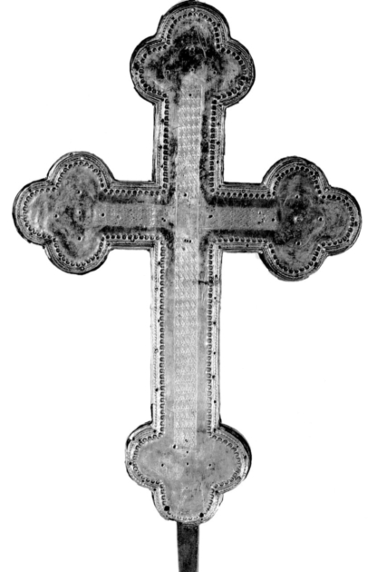 croce processionale - bottega toscana (sec. XIV)