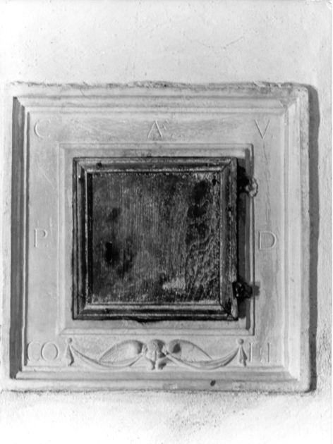 tabernacolo murale - bottega lucchese (sec. XVII)