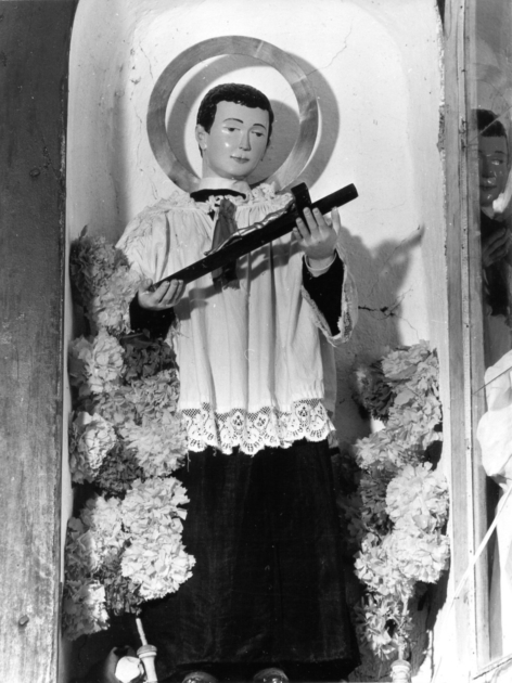 SAN LUIGI GONZAGA (statua) - bottega italiana (sec. XVIII)