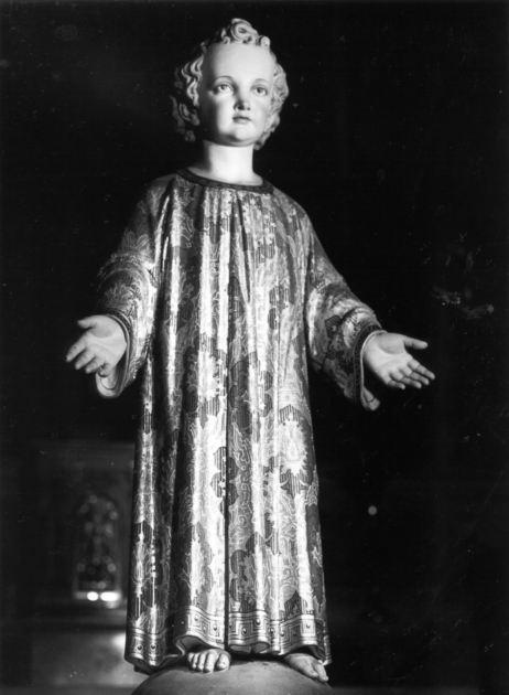 Gesù Bambino (statua) - ambito lucchese (?) (fine sec. XIX)