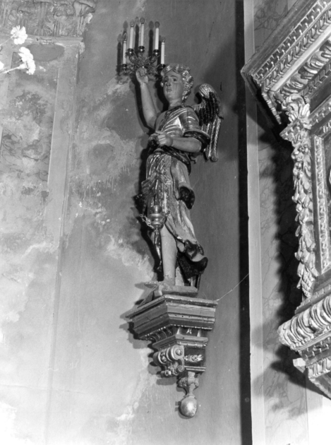 candelabro, serie - bottega tosco-emiliana (fine sec. XVII)
