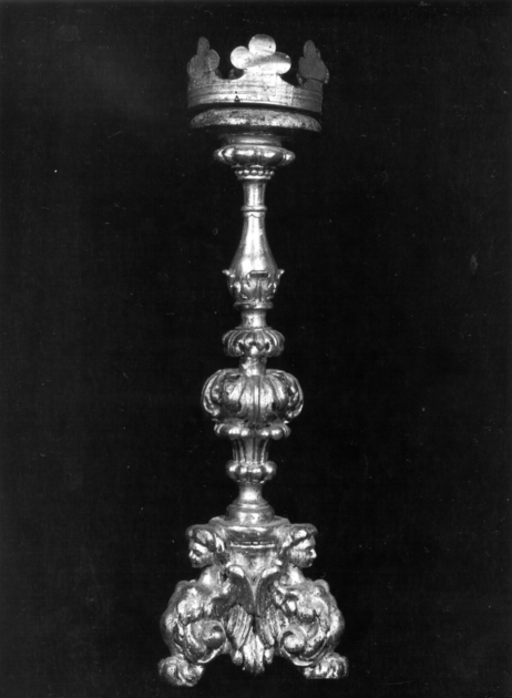 candeliere, serie - ambito toscano (seconda metà sec. XVII)