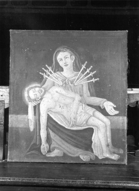 Madonna Addolorata (dipinto) - ambito lucchese (sec. XIX)