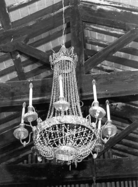 lampadario - bottega toscana (seconda metà sec. XIX)