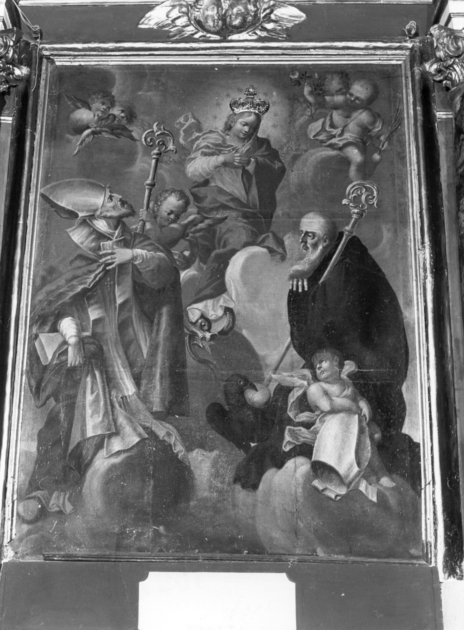 Immacolata Concezione e santi (dipinto) - ambito toscano (sec. XVIII)