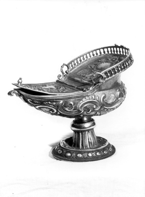 navicella portaincenso - a galeone di Mugnani Domenico Antonio (seconda metà sec. XVIII)