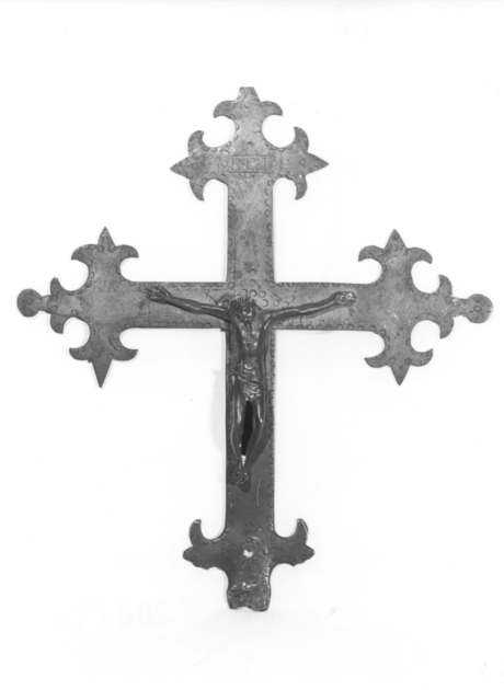 croce processionale - bottega toscana (sec. XVII)