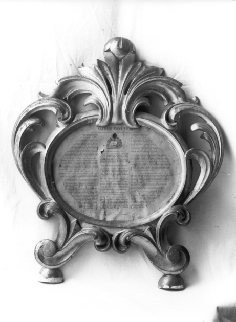 cartagloria, serie - ambito toscano (inizio sec. XVIII)