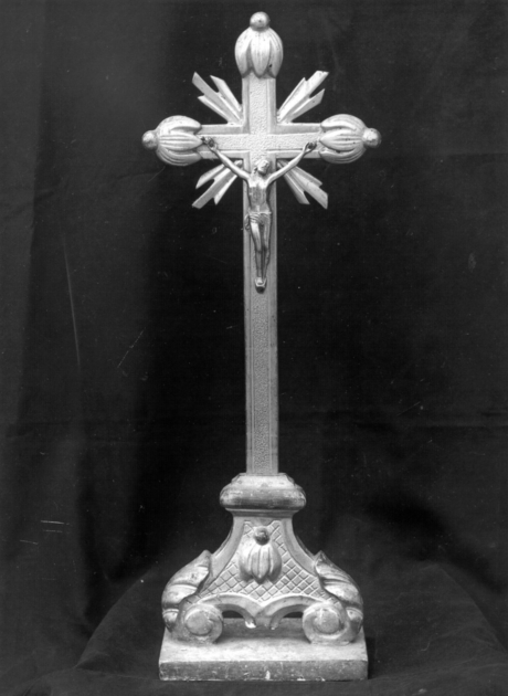 croce d'altare - bottega toscana (?) (seconda metà sec. XIX)